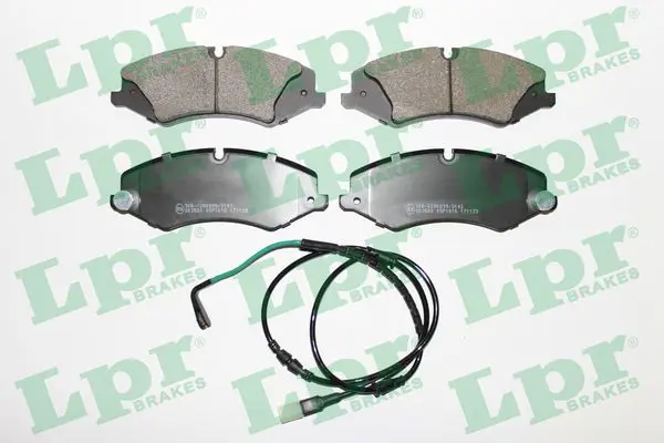 Handler.Part Brake pad set, disc brake LPR 05P1616B 1