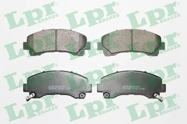 Handler.Part Brake pad set, disc brake LPR 05P1630 1