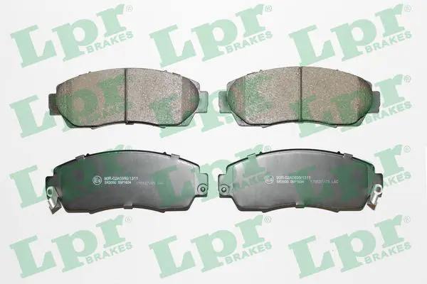 Handler.Part Brake pad set, disc brake LPR 05P1634 1