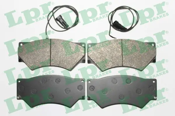 Handler.Part Brake pad set, disc brake LPR 05P1651 1