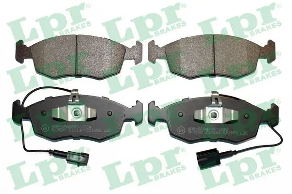 Handler.Part Brake pad set, disc brake LPR 05P1653 1