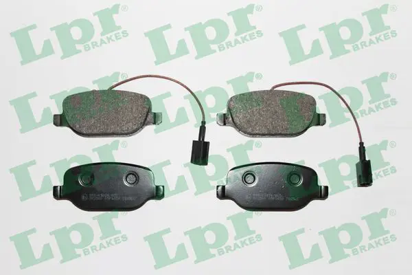 Handler.Part Brake pad set, disc brake LPR 05P1659 1