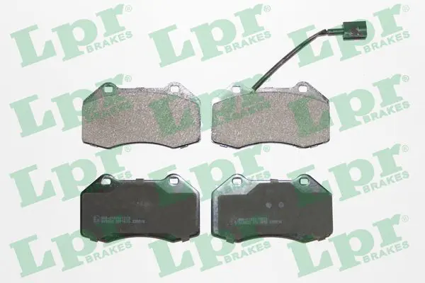 Handler.Part Brake pad set, disc brake LPR 05P1670 1