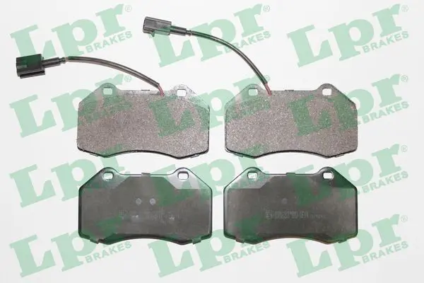 Handler.Part Brake pad set, disc brake LPR 05P1671 1