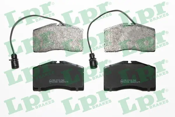 Handler.Part Brake pad set, disc brake LPR 05P1675 1