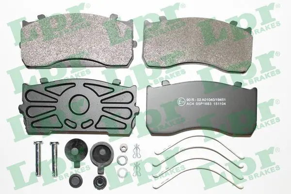 Handler.Part Brake pad set, disc brake LPR 05P1683K 1