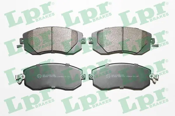 Handler.Part Brake pad set, disc brake LPR 05P1729 1