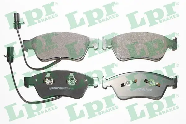 Handler.Part Brake pad set, disc brake LPR 05P1772 1