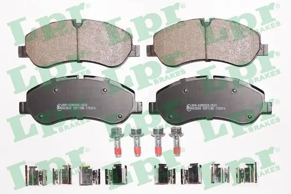 Handler.Part Brake pad set, disc brake LPR 05P1786 1