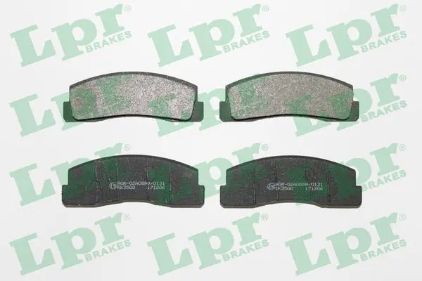 Handler.Part Brake pad set, disc brake LPR 05P179 1