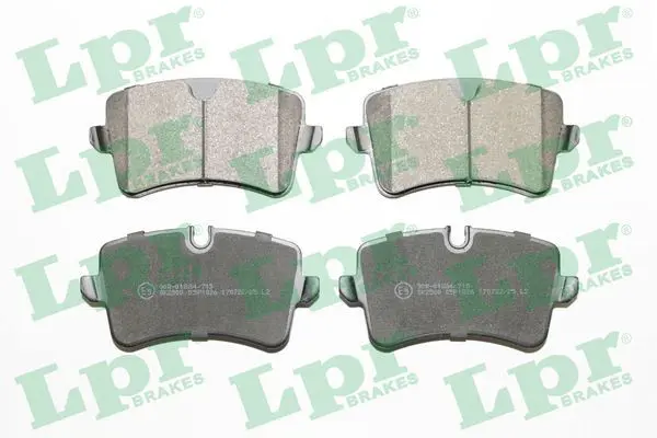 Handler.Part Brake pad set, disc brake LPR 05P1826 1