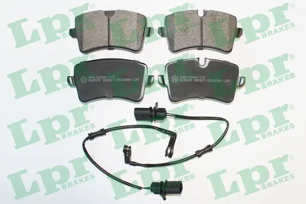 Handler.Part Brake pad set, disc brake LPR 05P1826A 1