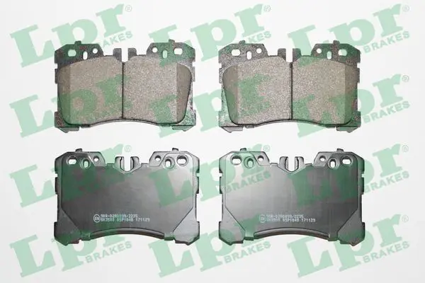 Handler.Part Brake pad set, disc brake LPR 05P1848 1