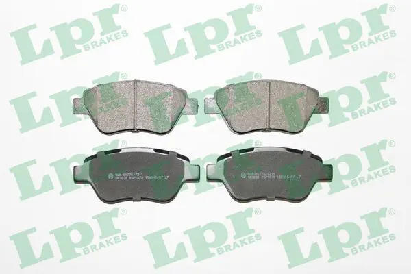 Handler.Part Brake pad set, disc brake LPR 05P1878 1