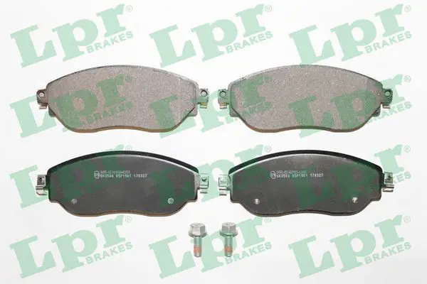 Handler.Part Brake pad set, disc brake LPR 05P1901 1