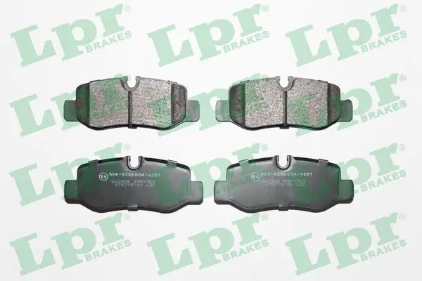 Handler.Part Brake pad set, disc brake LPR 05P1905 1