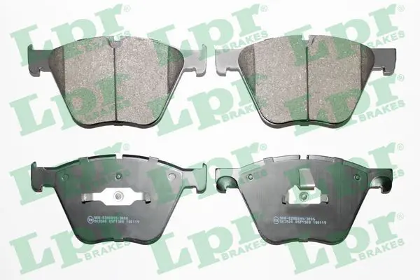 Handler.Part Brake pad set, disc brake LPR 05P1908 1