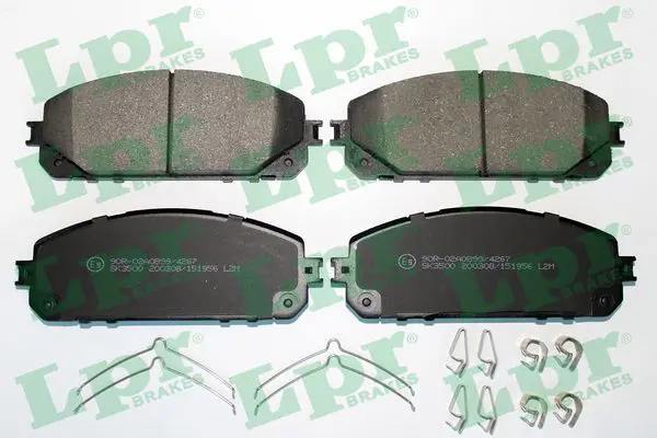 Handler.Part Brake pad set, disc brake LPR 05P1956 1