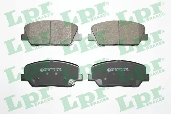 Handler.Part Brake pad set, disc brake LPR 05P1960 1