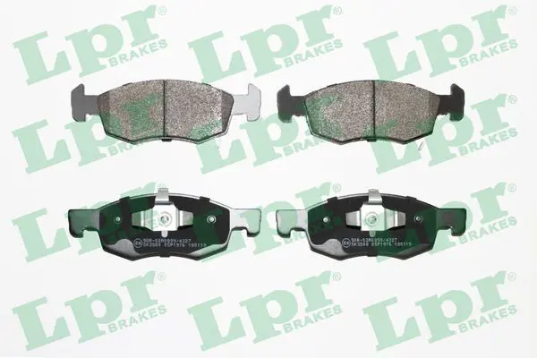 Handler.Part Brake pad set, disc brake LPR 05P1976 1