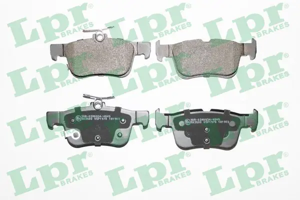 Handler.Part Brake pad set, disc brake LPR 05P1978 1