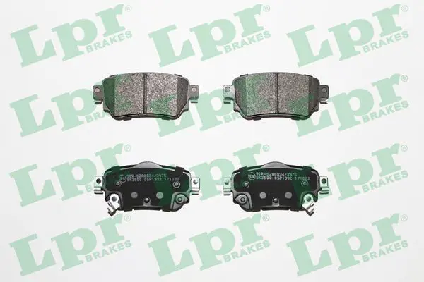 Handler.Part Brake pad set, disc brake LPR 05P1992 1