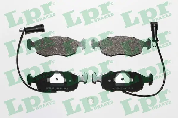 Handler.Part Brake pad set, disc brake LPR 05P269 1