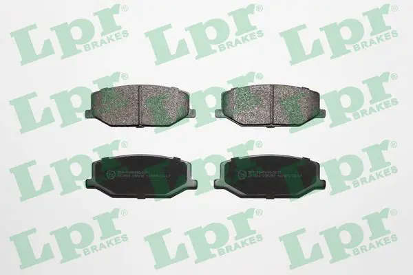 Handler.Part Brake pad set, disc brake LPR 05P290 1