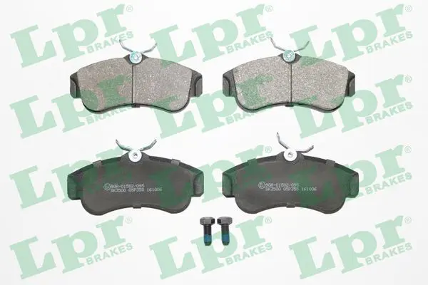 Handler.Part Brake pad set, disc brake LPR 05P355 1