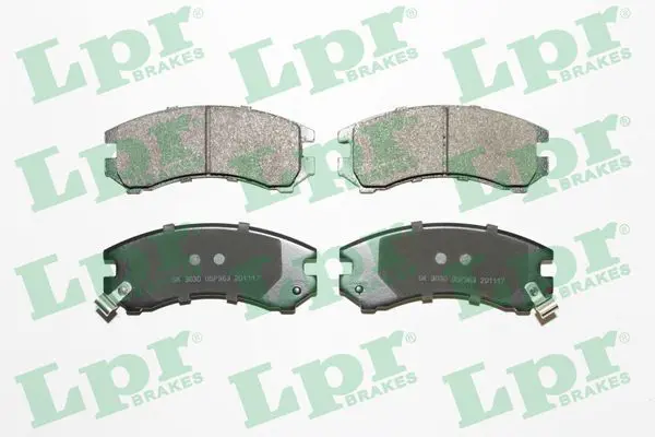 Handler.Part Brake pad set, disc brake LPR 05P363 1