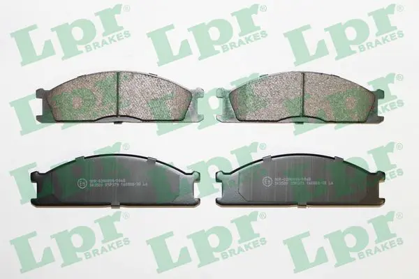 Handler.Part Brake pad set, disc brake LPR 05P379 1