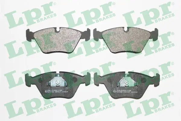 Handler.Part Brake pad set, disc brake LPR 05P417 1