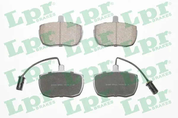 Handler.Part Brake pad set, disc brake LPR 05P433 1