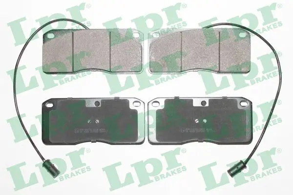 Handler.Part Brake pad set, disc brake LPR 05P500 1