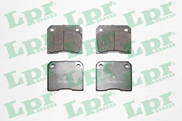 Handler.Part Brake pad set, disc brake LPR 05P530 1