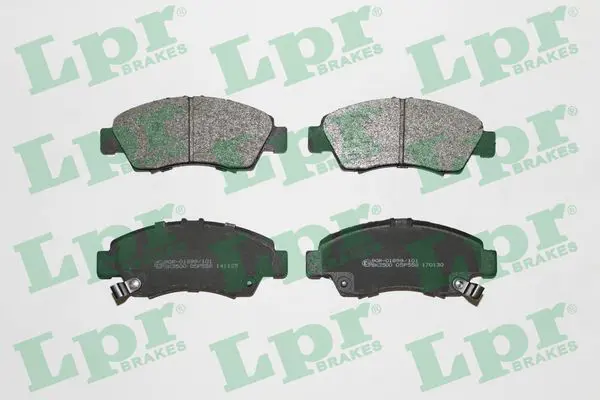 Handler.Part Brake pad set, disc brake LPR 05P558 1