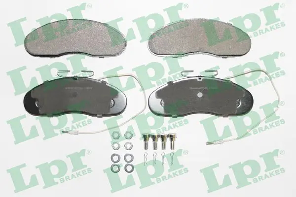 Handler.Part Brake pad set, disc brake LPR 05P580 1