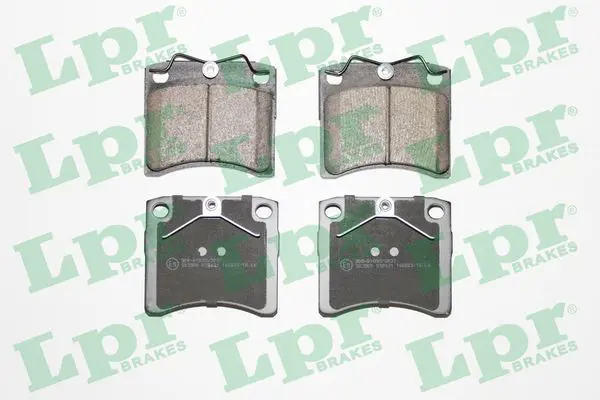 Handler.Part Brake pad set, disc brake LPR 05P631 1