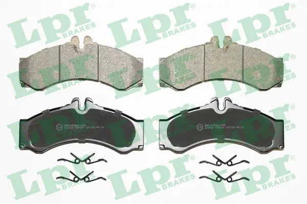 Handler.Part Brake pad set, disc brake LPR 05P633 1