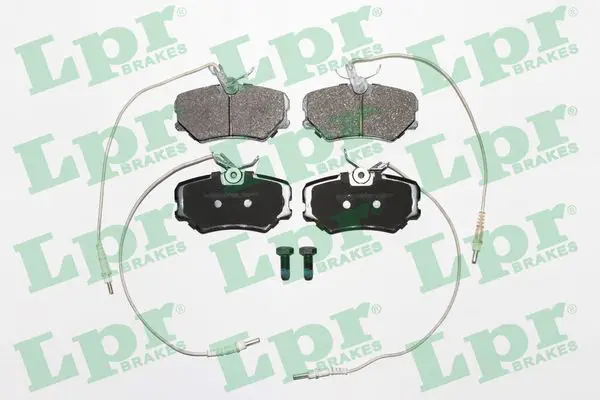 Handler.Part Brake pad set, disc brake LPR 05P636 1