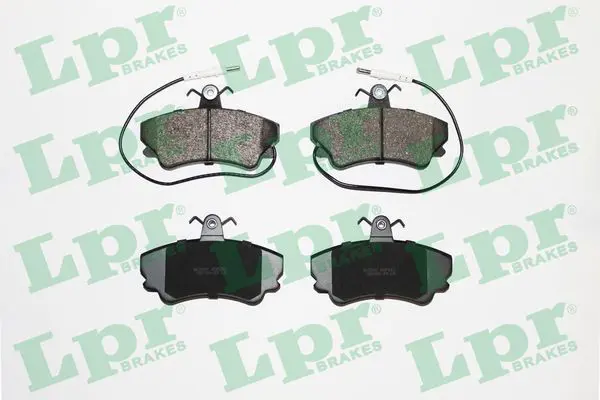 Handler.Part Brake pad set, disc brake LPR 05P653 1