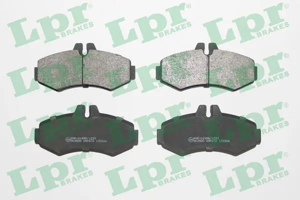 Handler.Part Brake pad set, disc brake LPR 05P672 1