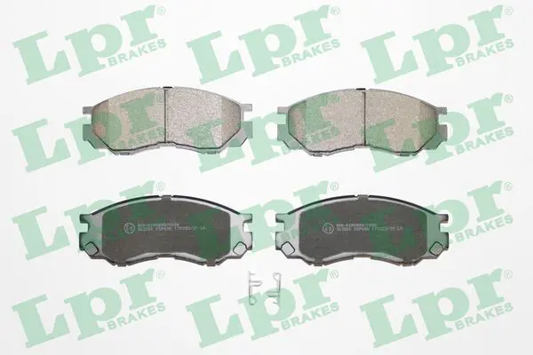 Handler.Part Brake pad set, disc brake LPR 05P686 1