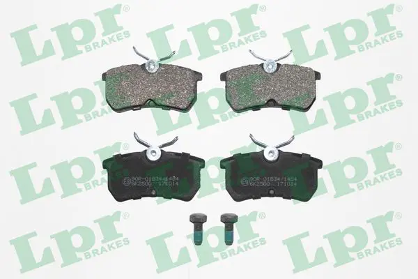 Handler.Part Brake pad set, disc brake LPR 05P697 1