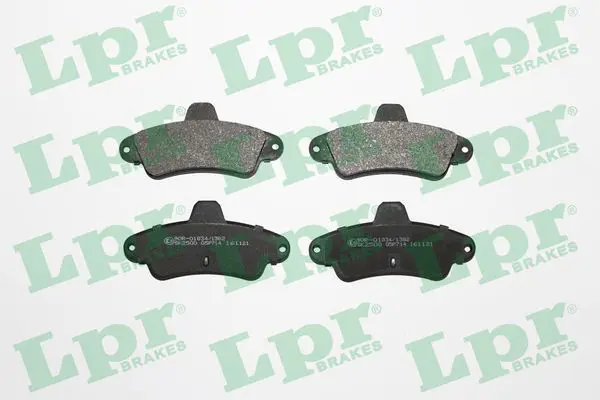 Handler.Part Brake pad set, disc brake LPR 05P714 1