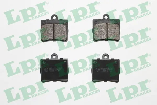 Handler.Part Brake pad set, disc brake LPR 05P725 1