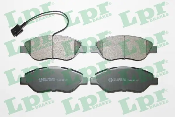 Handler.Part Brake pad set, disc brake LPR 05P765 1