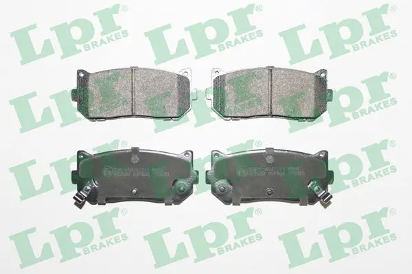 Handler.Part Brake pad set, disc brake LPR 05P808 1