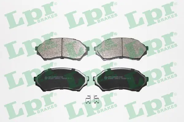 Handler.Part Brake pad set, disc brake LPR 05P813 1