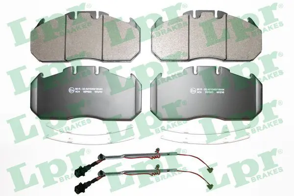 Handler.Part Brake pad set, disc brake LPR 05P823A 1